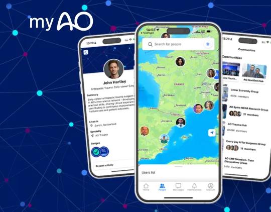 My AO on mobile phone